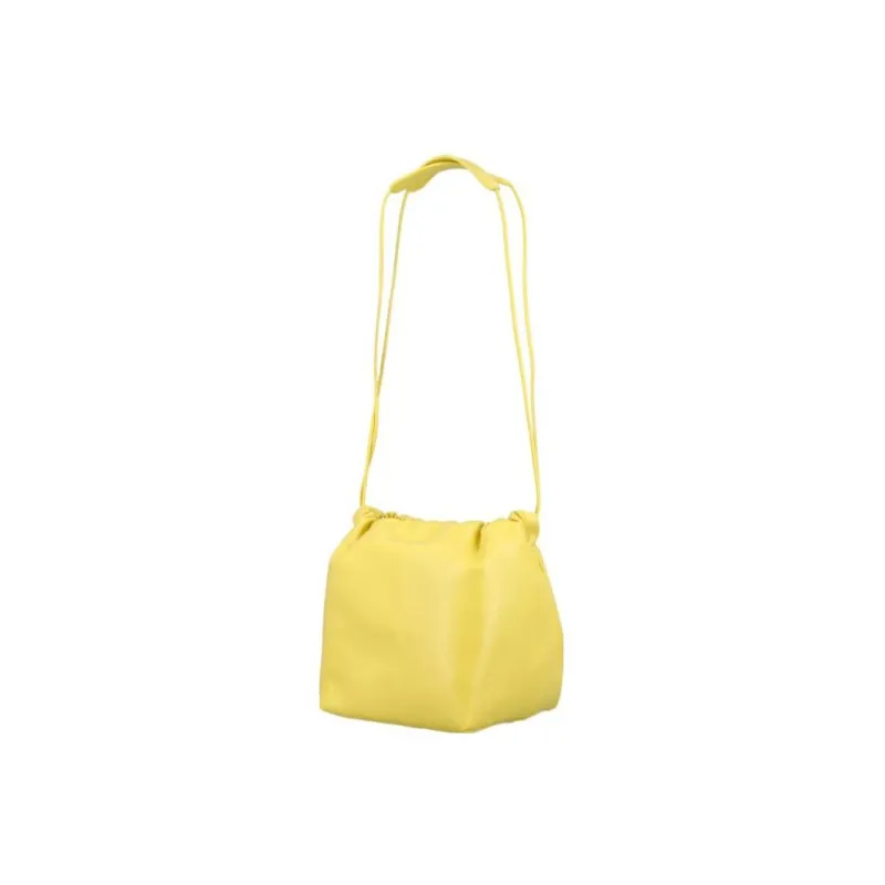 JIL SANDER Lambskin Crossbody Bag, Shoulder Bag Women's Bright Yellow-2