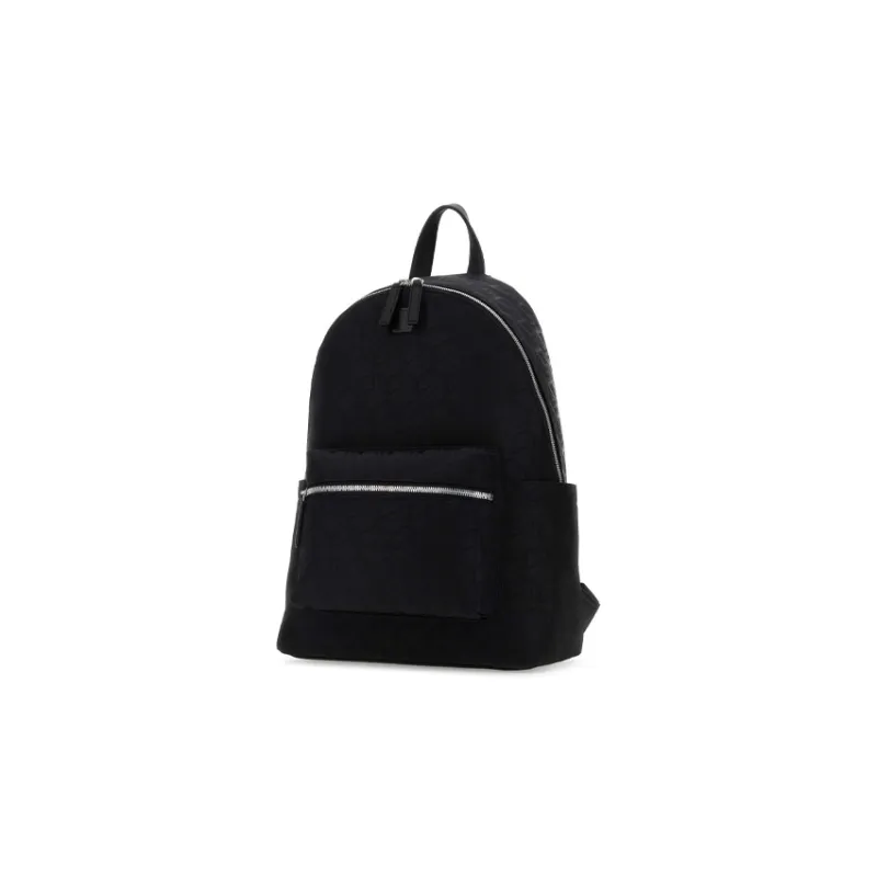 MCM Nylon Backpack Unisex Black-1