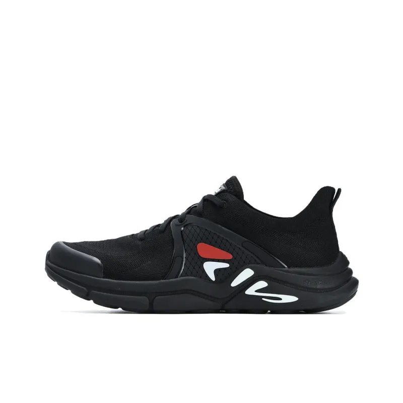 FILA MIND 6 Cushioning Wear Resistant Low Top Training Shoes Women's Black-0