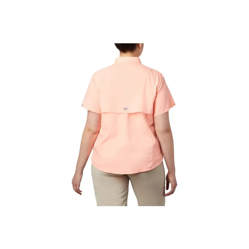 Columbia PFG Tamiami Shirts Women's Pink-1