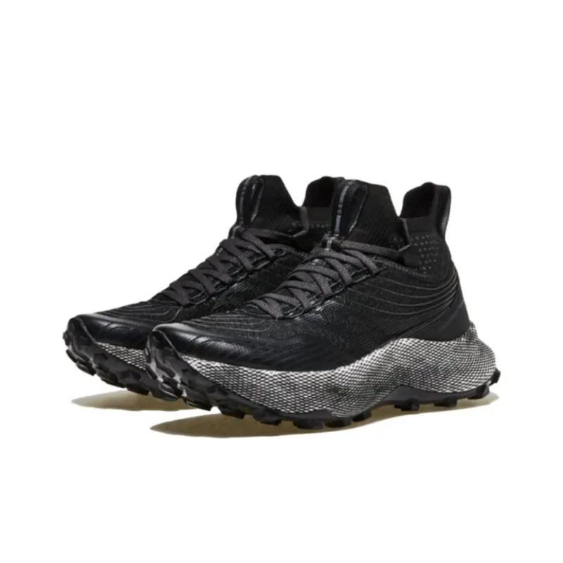 Saucony Endorphin Trail Mid Black Gravel Women's-1