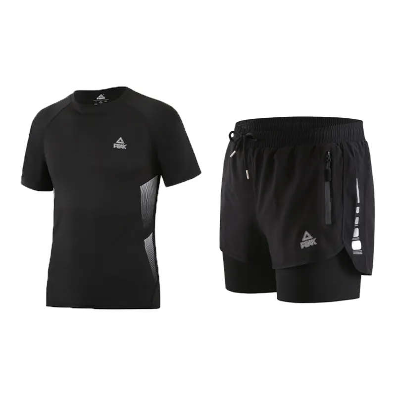 PEAK Swimming Sets Polyamide Polyester Surfing Drifting Beach Hot Spring Men's Black-0