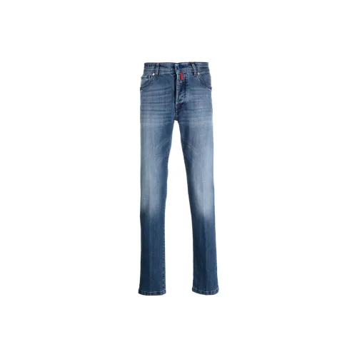 KITON Slim-cut Cotton Jeans