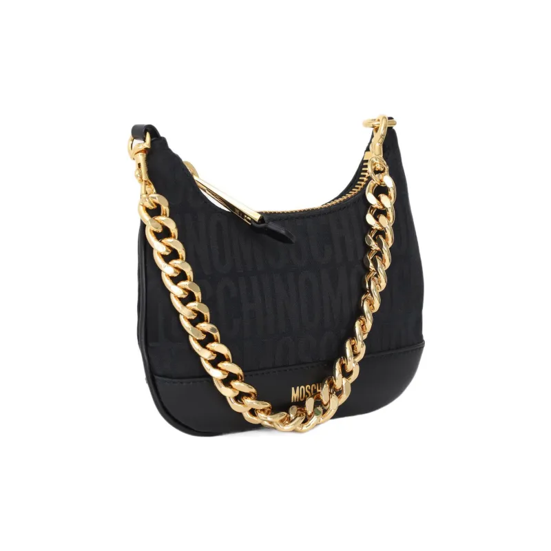 MOSCHINO Logo Lettering Small Tote Bag-1