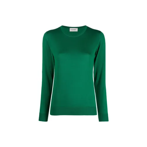 JOHN SMEDLEY Sweaters Women's Forest Green