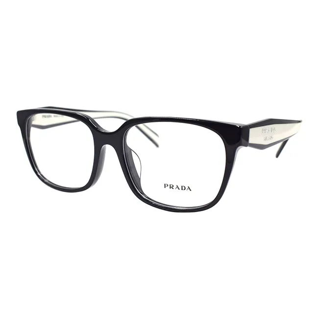 PRADA Plate Frame Oval Eyeglass Frames Women's-0