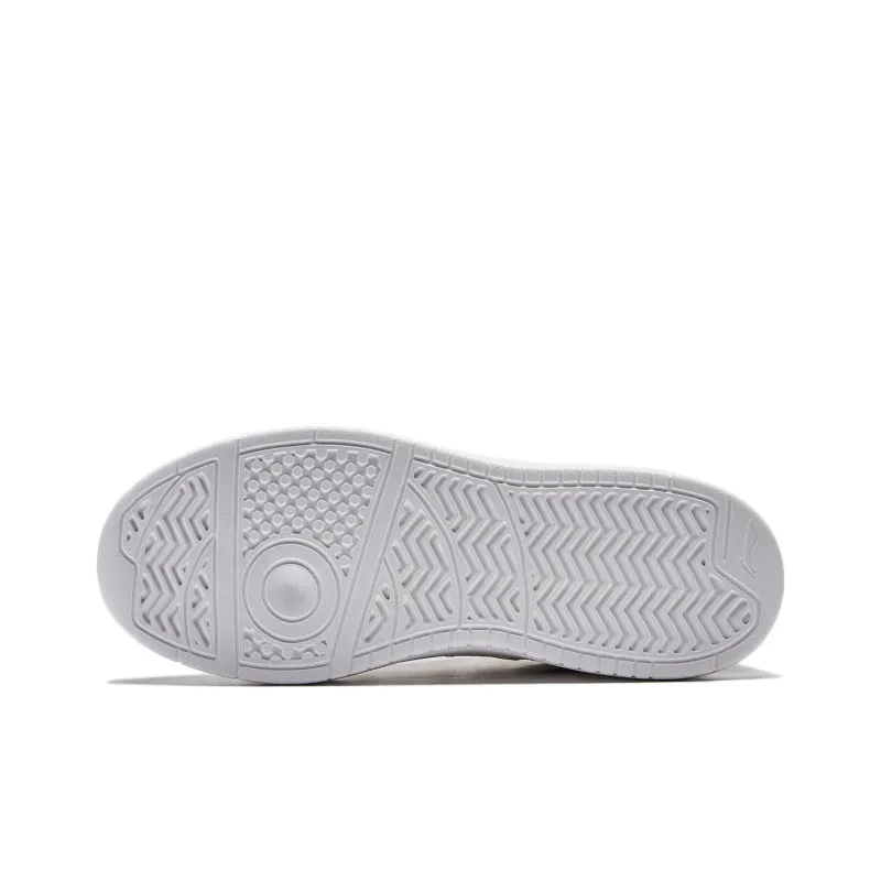 LiNing The Beginning Of The Line Wear Resistant Low Top Skateboard Shoes Women's White Blue-4