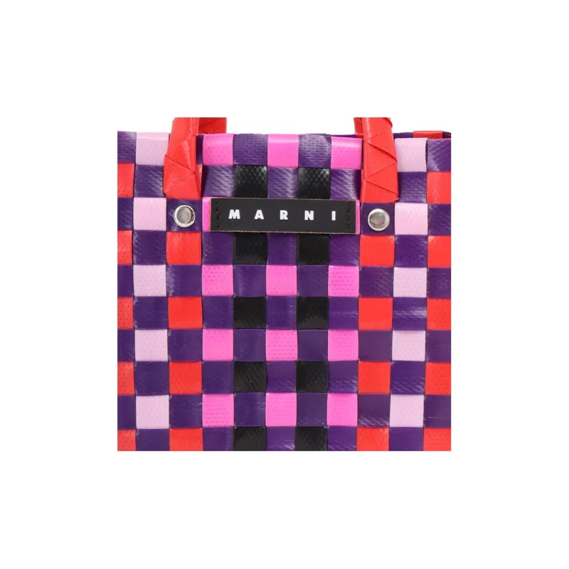 MARNI Polypropylene One Shoulder Handbags Extra Mini Kids' Rose Red/Red-3