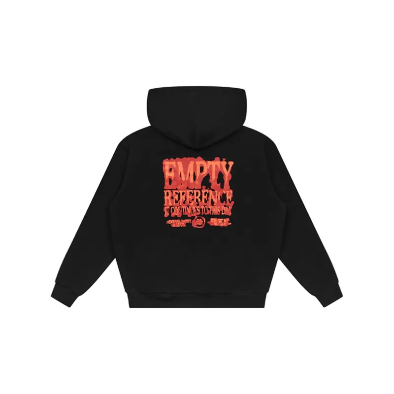 EMPTY REFERENCE Sweatshirt Unisex Black-1