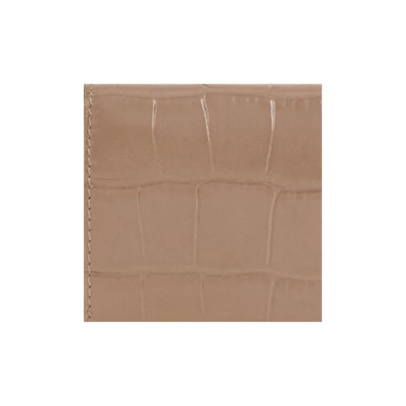 Balenciaga Hourglass Cow Leather Wallet Mini Women's Dark Beige-4