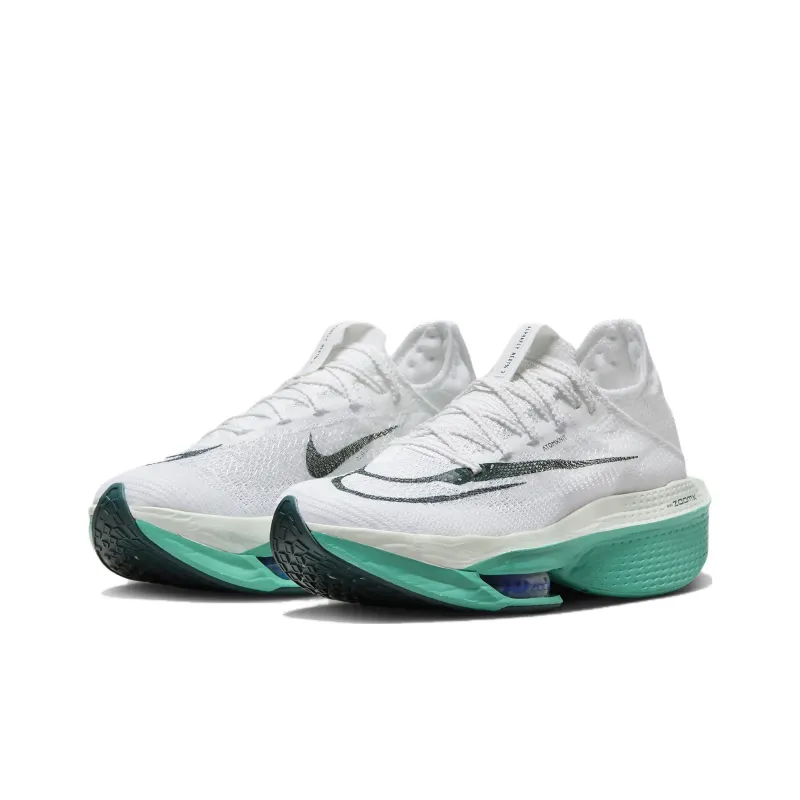 Nike Air Zoom Alphafly Next% 2 White Clear Jade Women's-2