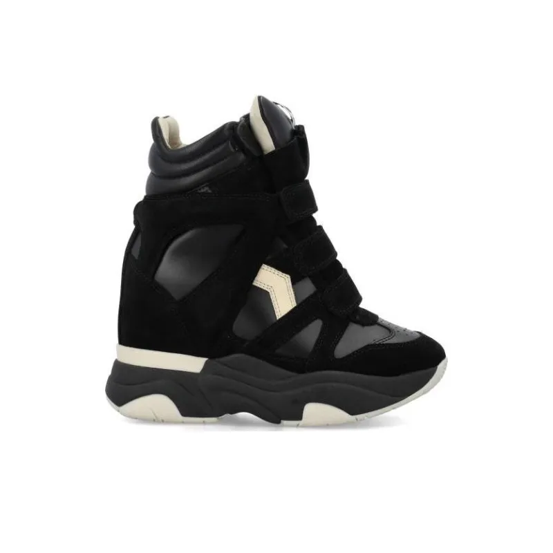 ISABEL MARANT Balskee High-top Leather Sneakers-1