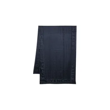 GIVENCHY Silk Scarves Women's Blue
