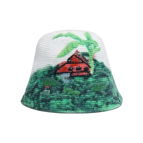 AMIRI Eden Rock Crochet Bucket Hat
