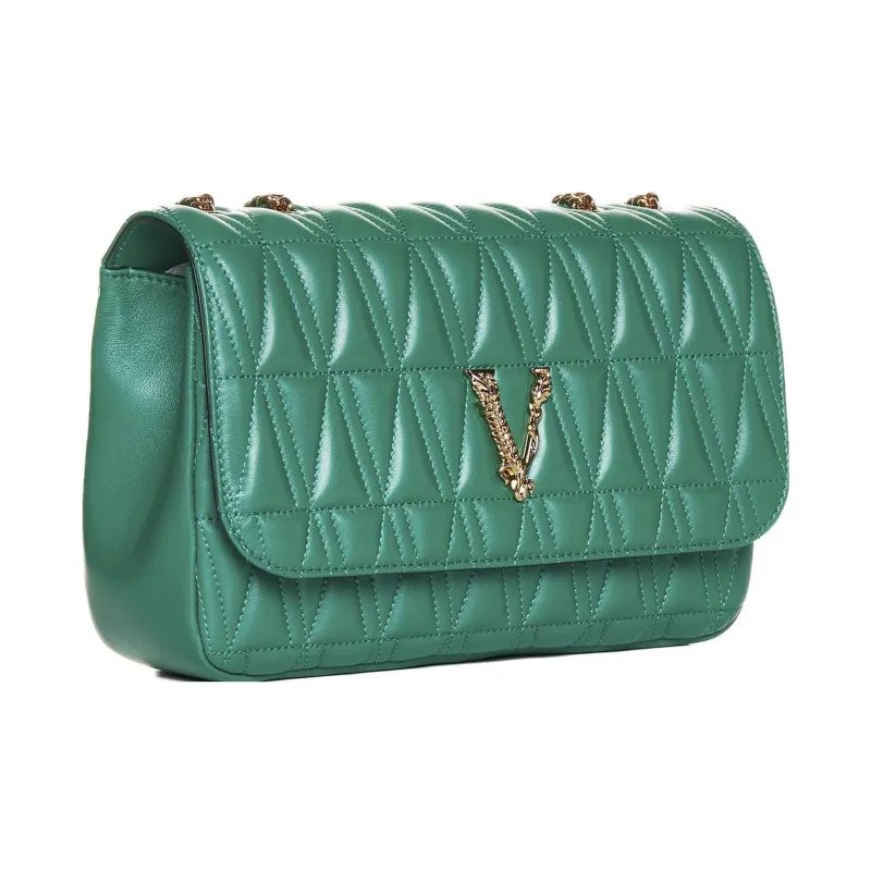 FANSIZHE Lambskin Crossbody Bag Shoulder Bag Women's Green-1