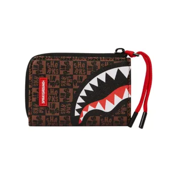 SPRAYGROUND Artificial Leather Wallet Men's Brown