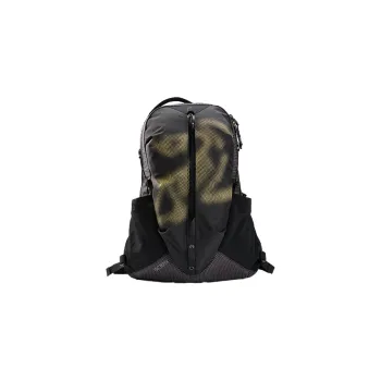 Arcteryx Fabric Backpack Unisex Black & Sand Yellow