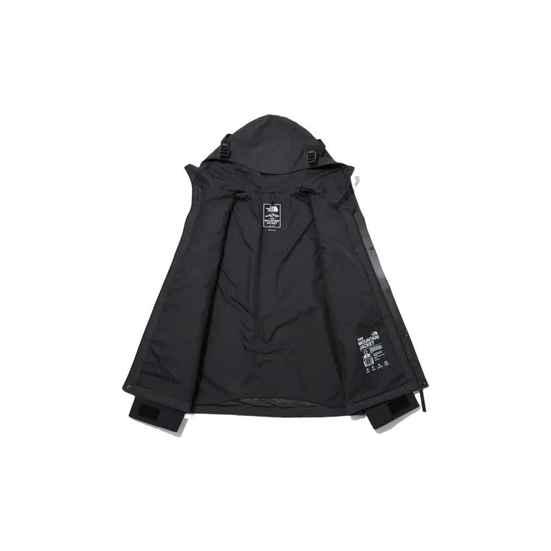 THE NORTH FACE Dark Forest Series FW23 Outdoor Hiking Waterproof And Windproof Windbreaker Jacket Unisex Black-2