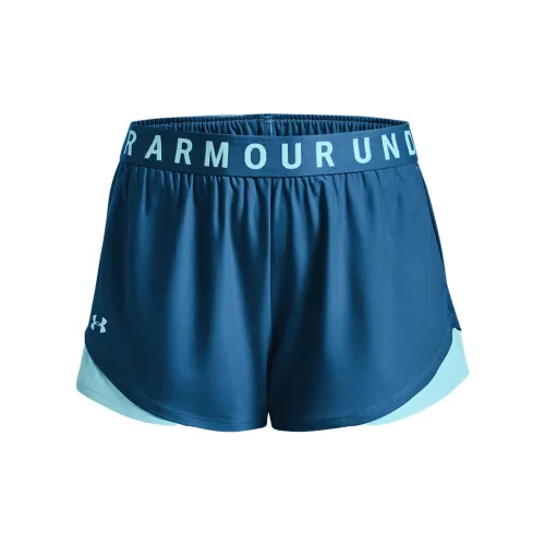 Under Armour Play Up 3.0 Sports Shorts Women's Blue