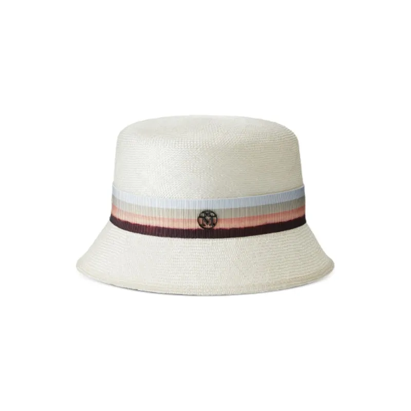 Maison Michel Mini New Kendall Straw Cloche Hat-0