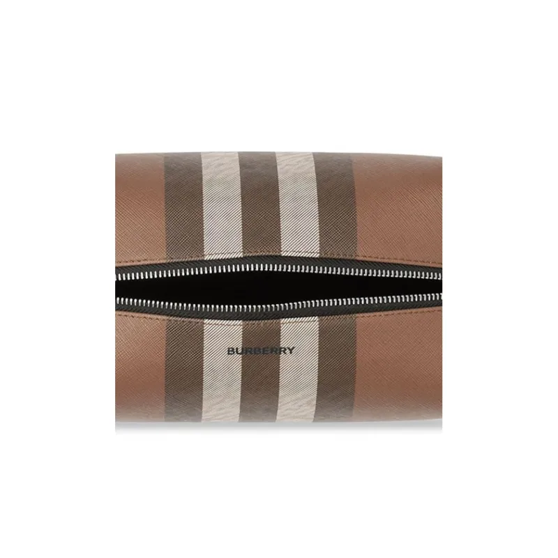 Burberry Leather Wallets Clutches Men's Brown-3