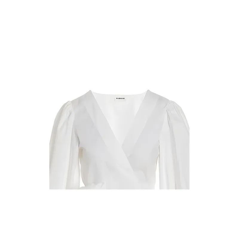 PAROSH Shirts Women's White-3