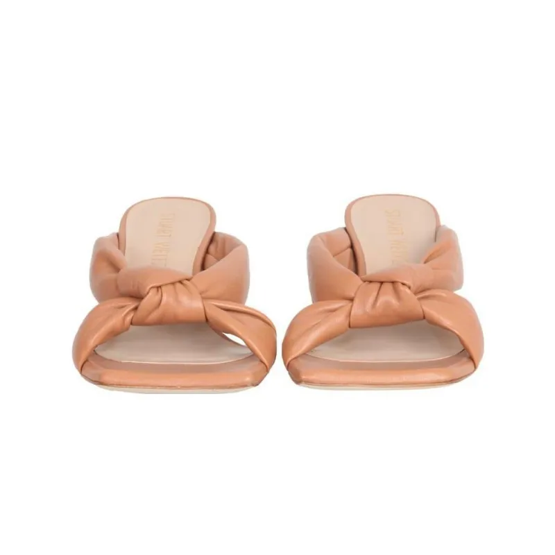 Stuart Weitzman/SW Playa Slide Slippers Women's Brown-1