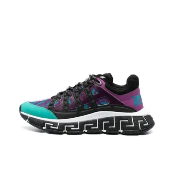 VERSACE Trigreca 'Barocco Print - Teal Plum'