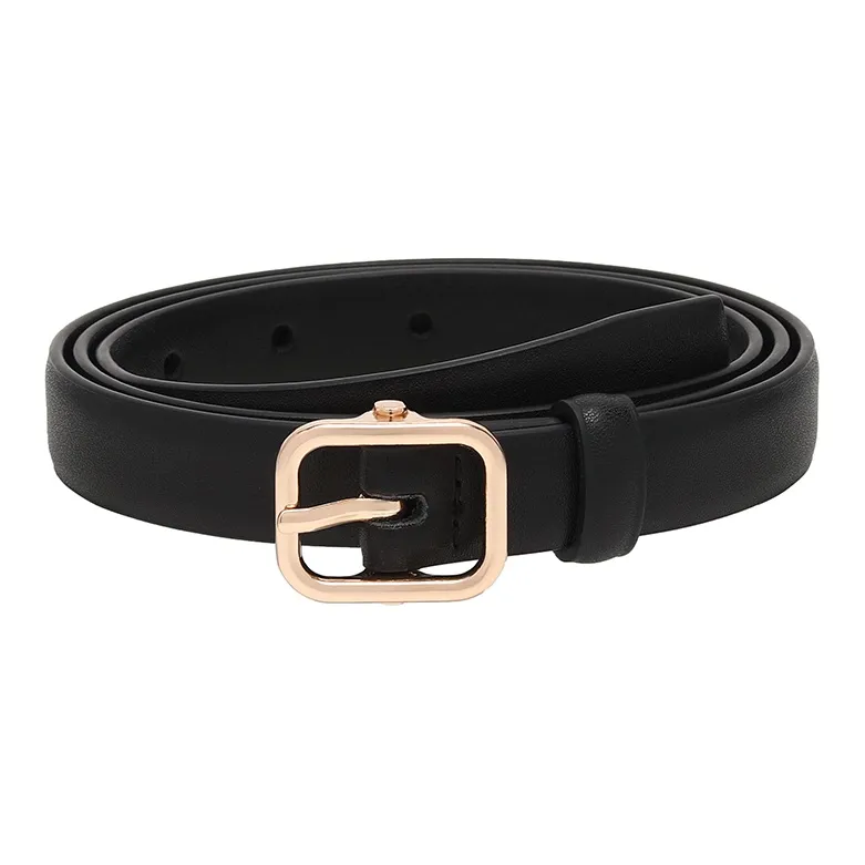 FREE RABBITⅡ New Arrival Decorative Hand Stitched Genuine Leather Leather Belts Women's 1.8cm-1
