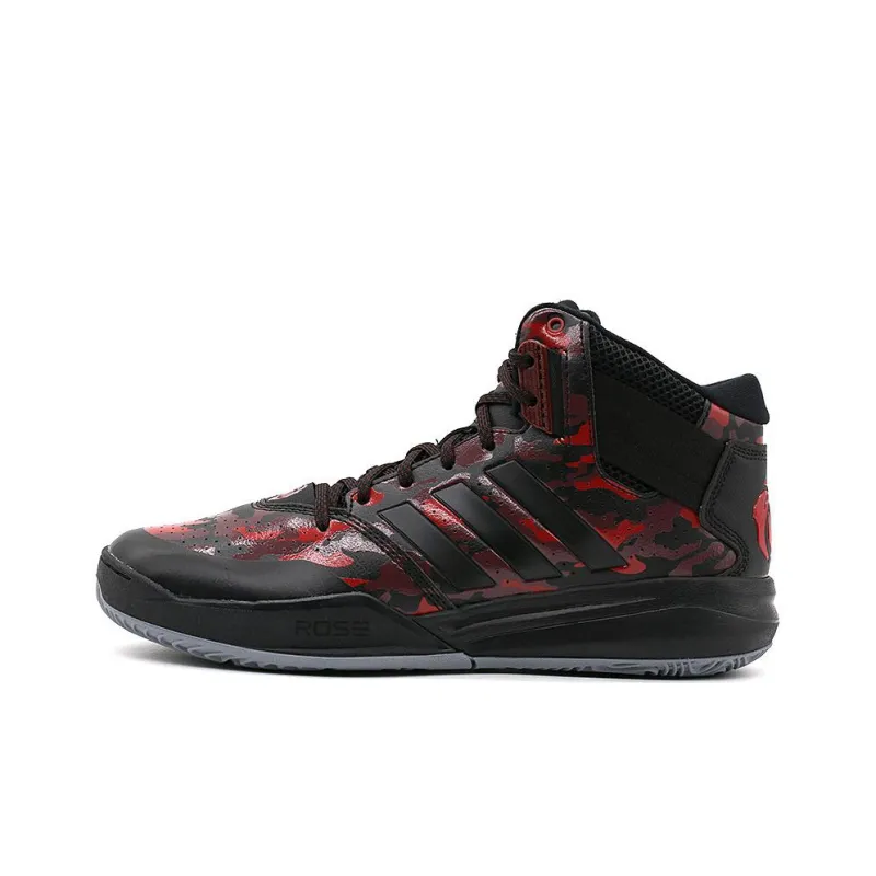 Adidas D Rose 773 Wear Resistant Low Top Basketball Shoes Unisex Red Rose-0
