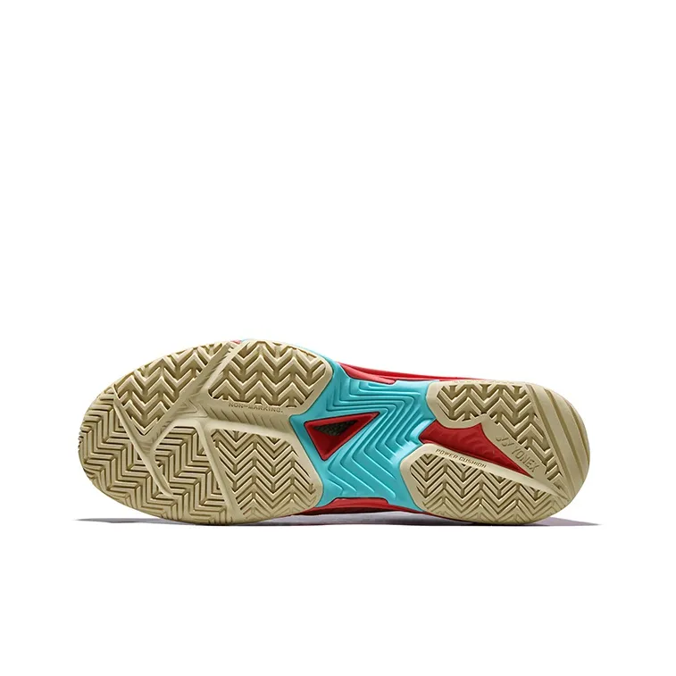 YONEX Ower Cushion Breathable Low Top Tennis Shoes Unisex Red-5