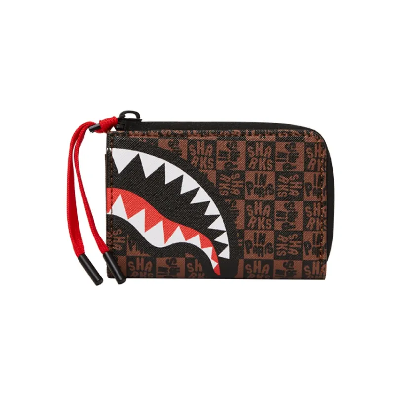SPRAYGROUND Artificial Leather Wallet Men's Brown-2
