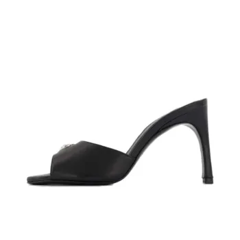 COPERNI 95mm Leather Logo plaque Sandals Women's