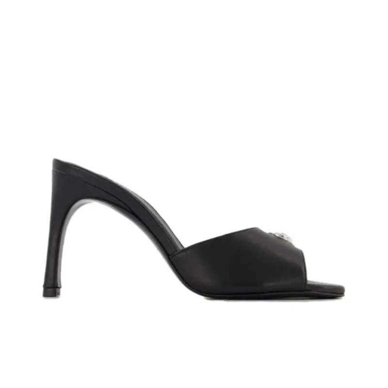 COPERNI 95mm Leather Logo plaque Sandals Women's-1