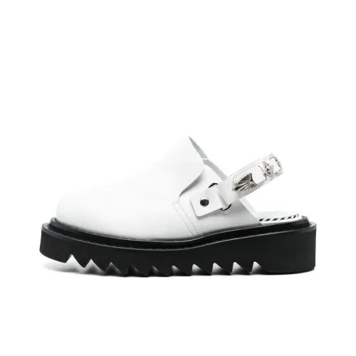 Toga Pulla Buckled Ankle-strap Flat Mules