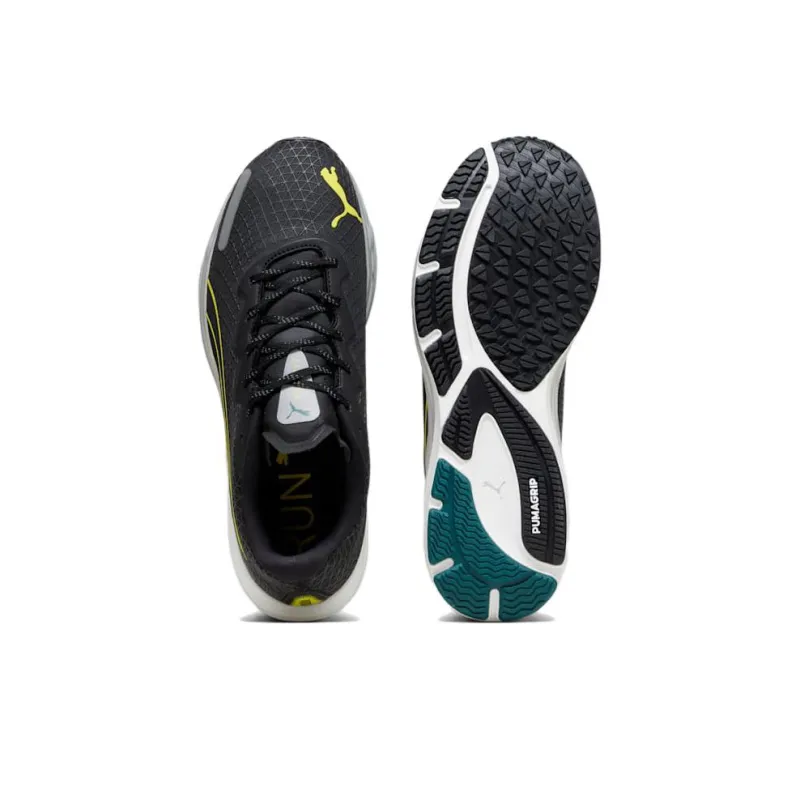PUMA Velocity Nitro 2 Gtx 'Black Yellow Burst'-3