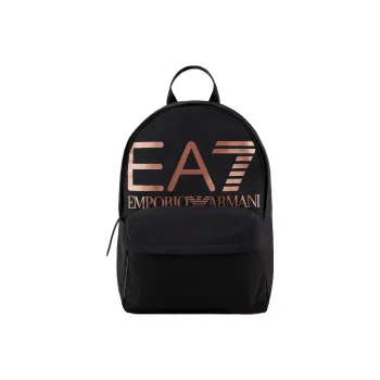 EMPORIO ARMANI Polyester Backpack Unisex Black