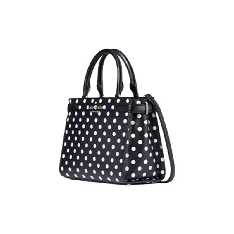 Kate Spade Artificial Leather Tote Bag, Shopping Bag, Handbag, Shoulder Bag, Crossbody Bag Regular Women's Black-1