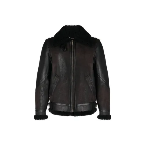 Golden Goose Jackets Men Black