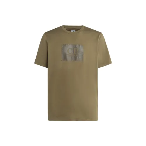 C.P.Company T-Shirts Men Walnut Brown