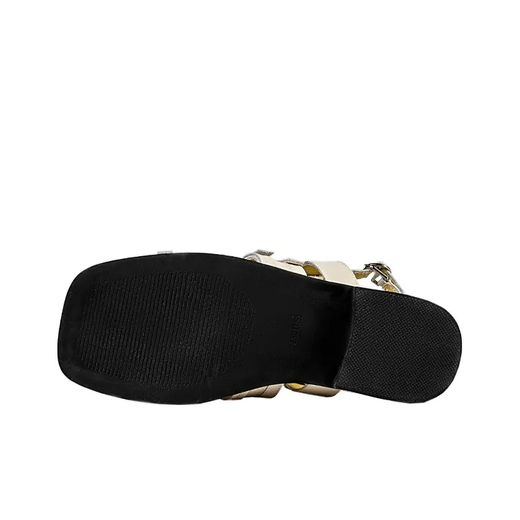 Wonderful Couple Roman Sandals 3.5cm Women's-29