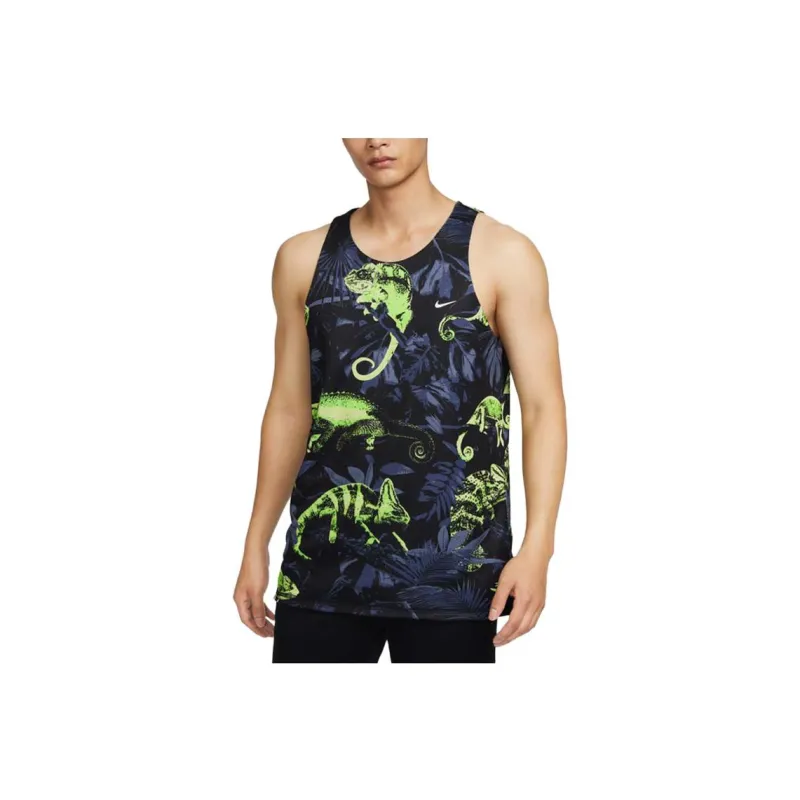 Nike Tank Tops Men Black-2