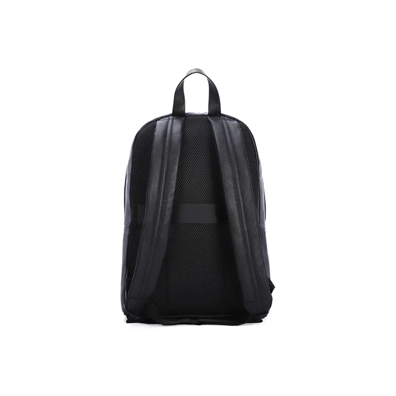 GUESS Synthetic Leather Large Capacity Leather Backpack Travel Backpack Computer Backpacks Regular Unisex Black-3