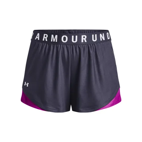 Under Armour Play Up Sports Shorts Women's Dark Purple