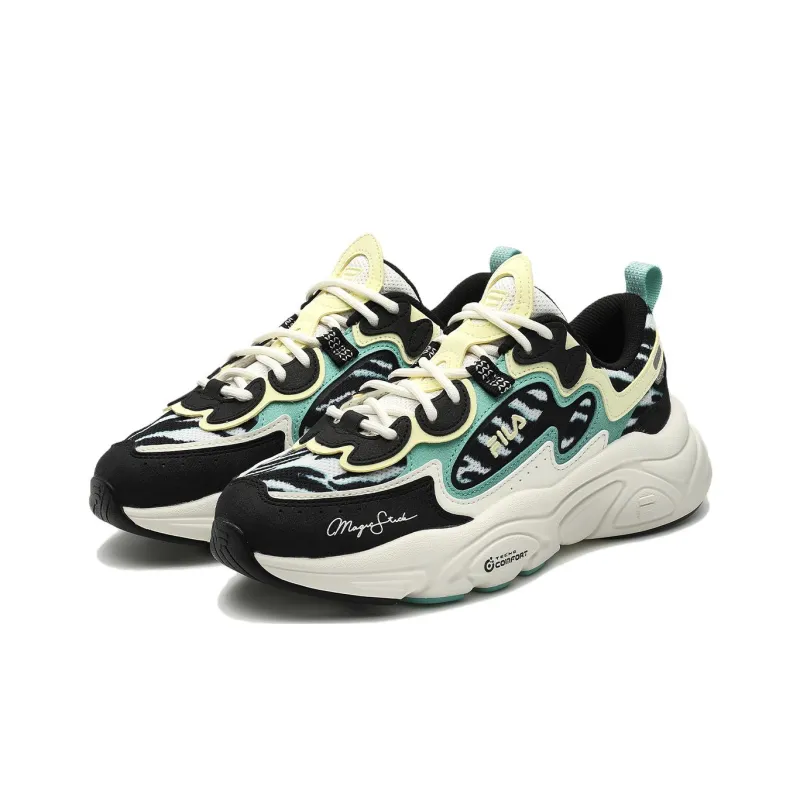 FILA Mars 1.0S+MS Cushioned Slip Resistant Low Top Casual Shoes Women's White-1