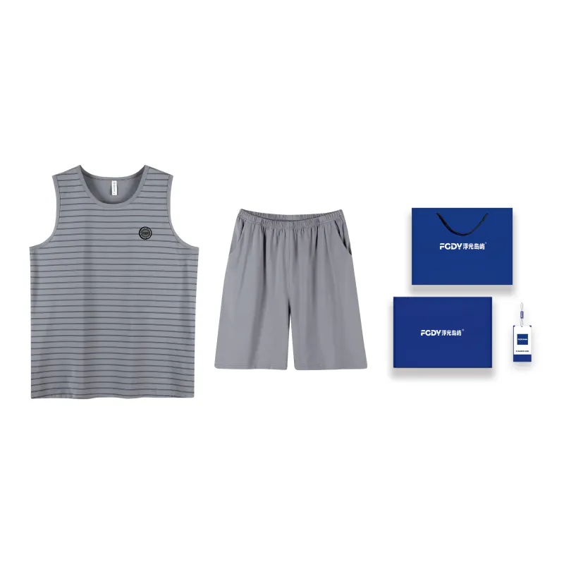Floating light islands Men Pajama Gift Boxes-0