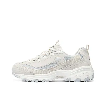 Skechers D'Lites 1.0 Shoes 'Beige Light Blue' Women's