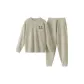 [Men's Crew Neck]Gray