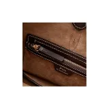 Polo Ralph Lauren Cotton Handbag Shoulder Bag Medium Size Women's Gray/Black