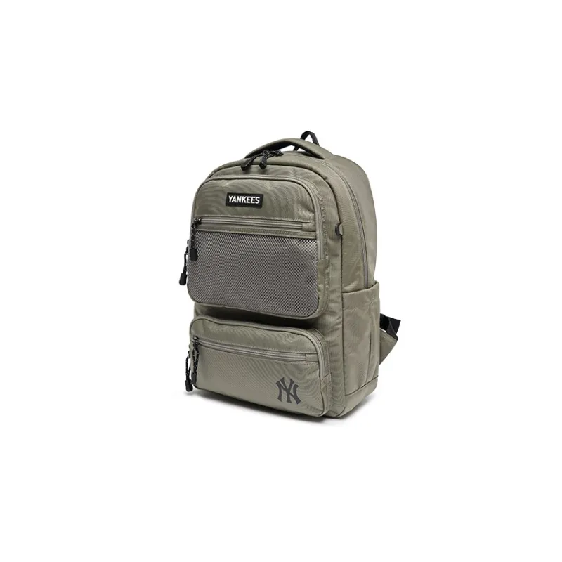 MLB New York Yankees Nylon Backpack Backpack Regular Men's Gray Green-1